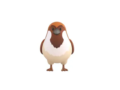 Character286 Sparrow 3D model