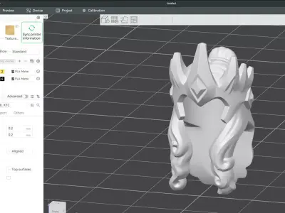 Custom3Dprint Minifigure Accessory - Minifigure Hair S2 - 136 3D print model