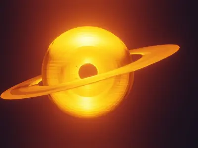 Black hole  Free 3D model