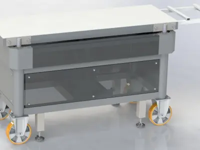 - SteelMotion ChainCart Low-poly 3D model