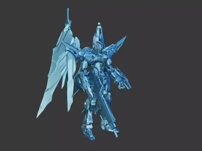Gundam Strike Freedom 3D model