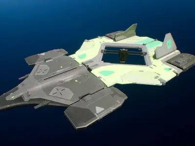 JL 7 drone 3D model