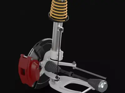 Front Suspension Arm 3D model