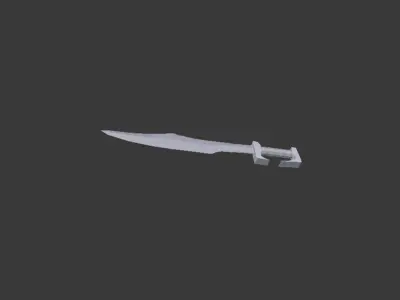 300 Sword Free 3D model