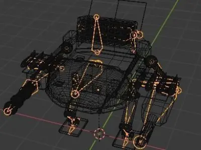 Destroyer Robot 3D model