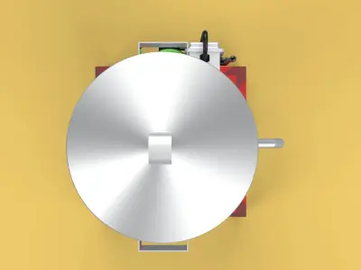 SPINNER MACHINE DEHYDRATOR DRAINER FILTER FOOD CENTRIFUGAL DRYER 3D model