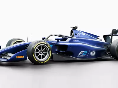 Dallara Formula 2 2024 3D model