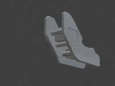 Schwelleraufsatz Free low-poly 3D model