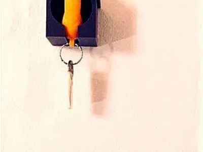SIMPLE BIRDHOUSE KEY HOLDER Free 3D print model