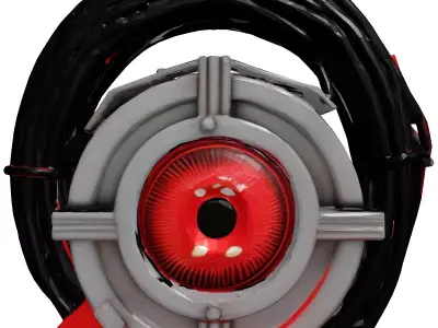 SciFi Energy Coil Unit 3D model