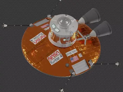 NASA Turtle Orbital Transfer Vehicle 3D model