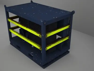 Atlas machinery 3D model