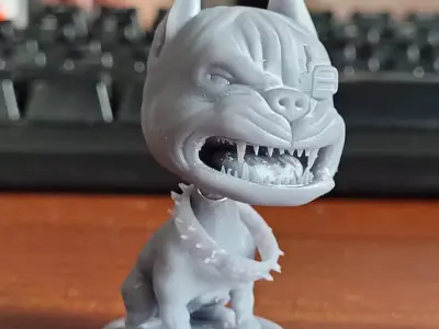 V Bulldog Bobblehead 3D print model