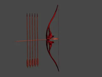 Arrow Storm The Bow and Arrow Adventure Low-poly 3D model
