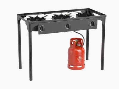 Camp Stove 2 3D model