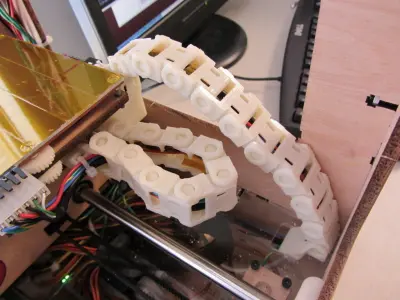 TOM build platform cable management system Free 3D print model