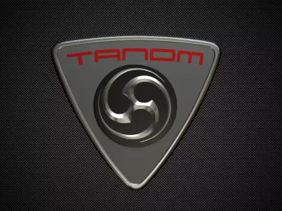 tanom logo 3D model