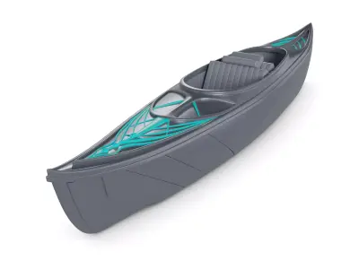 Canoe 3D model