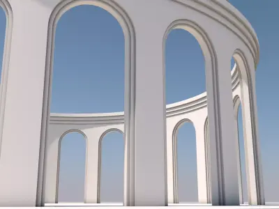 Medieval Architecture 3D model