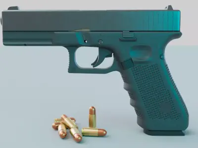 glock17 gen4 3D model