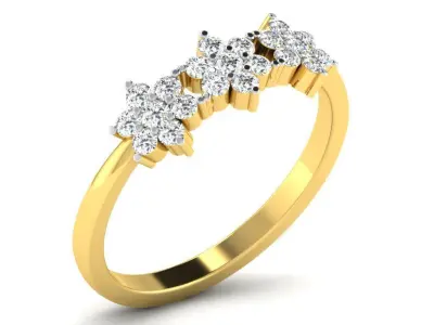  Engagement ring 55 light weight3dm cad files  part 02 3D print model purchase