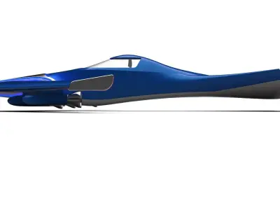 Space Ship 3D model shop