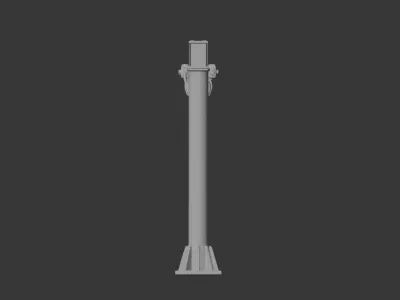 Jib Crane 3D model from CGTrader