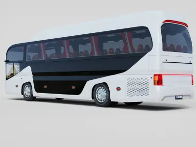 DOSCH 3D - Bus Details - Hydrogen 3D model