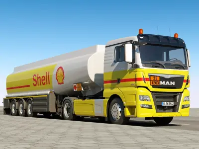 TRUCK XL Fuel Tank 3D model
