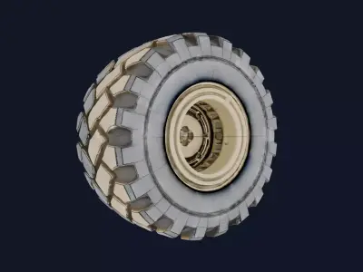 Vehicle Tyre 3D model from CGTrader