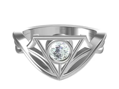 Wedding Ring  3D print model 163