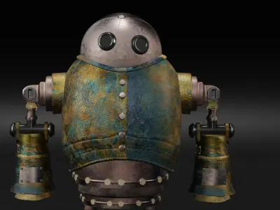Robot  Free 3D model