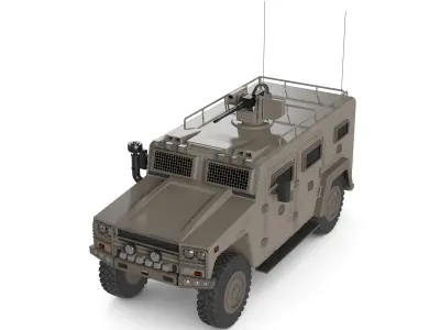 SWAT Vehicle 3D model