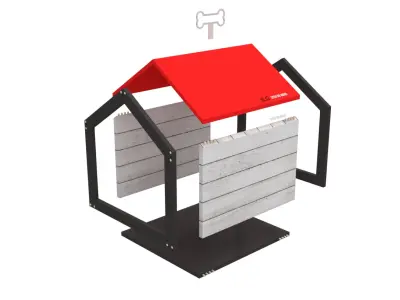 dog house Free 3D model