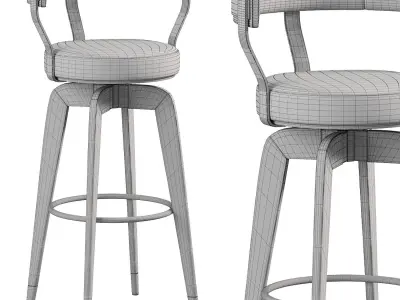 Jesse Yanai Bar Stool 3D model