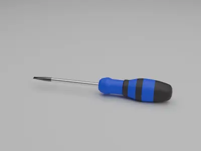 Simple Screwdriver Free 3D model purchase