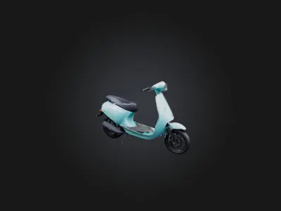 Scooter Low-poly 3D model buy