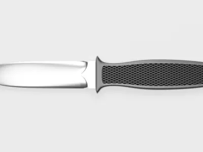 Modern dagger 3D model