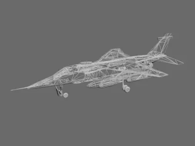 Plane Bajaguar Free 3D model