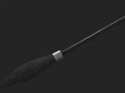 Nimbus 2001 Low-poly 3D model