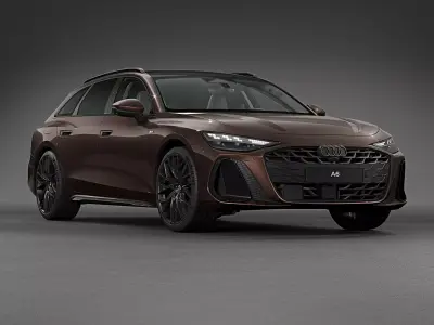 2026 Audi A6 Avant 3D model