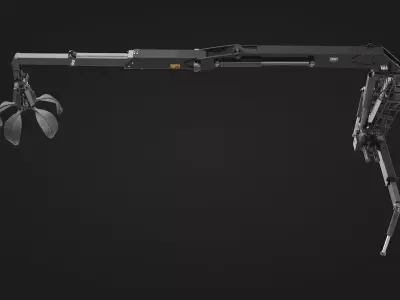 Grab Crane 3D model