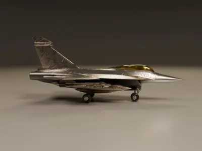 fighter jet 3D print model