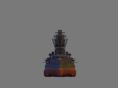 IJN Kongo 3D model