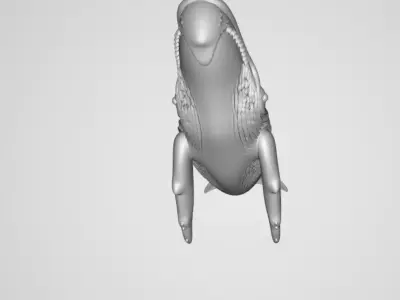 Whale 1 3D model