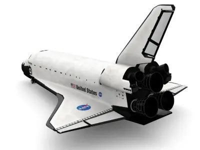 Space Shuttle Discovery 3D model purchase