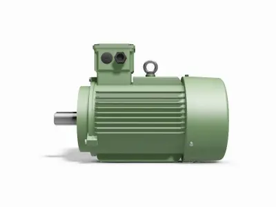 132S B14a IEC electric motor - 3D CAD model 3D model