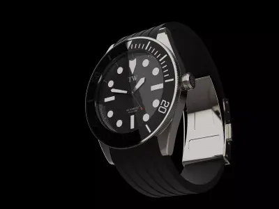 A dive Watch 3D model