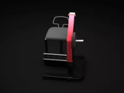 Rear Kick 3D model