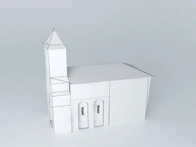 Church Vanxains Free 3D model